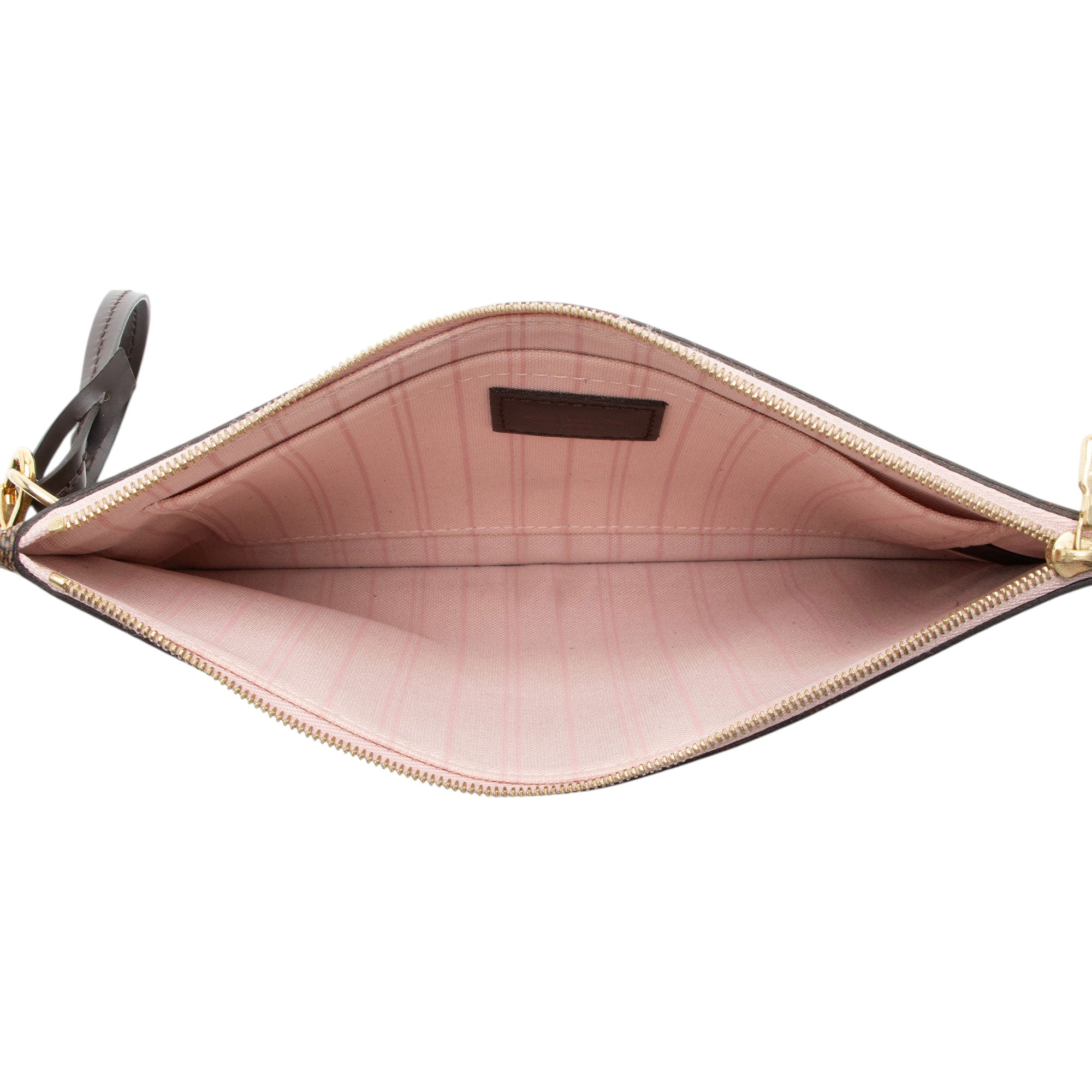 Louis Vuitton Damier Ebene Neverfull MM Pochette