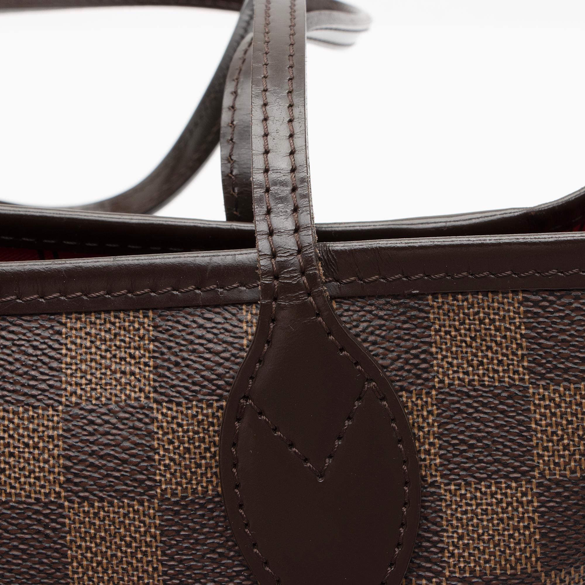 Louis Vuitton Damier Ebene Neverfull MM Tote (SHF-MLh1LQ)