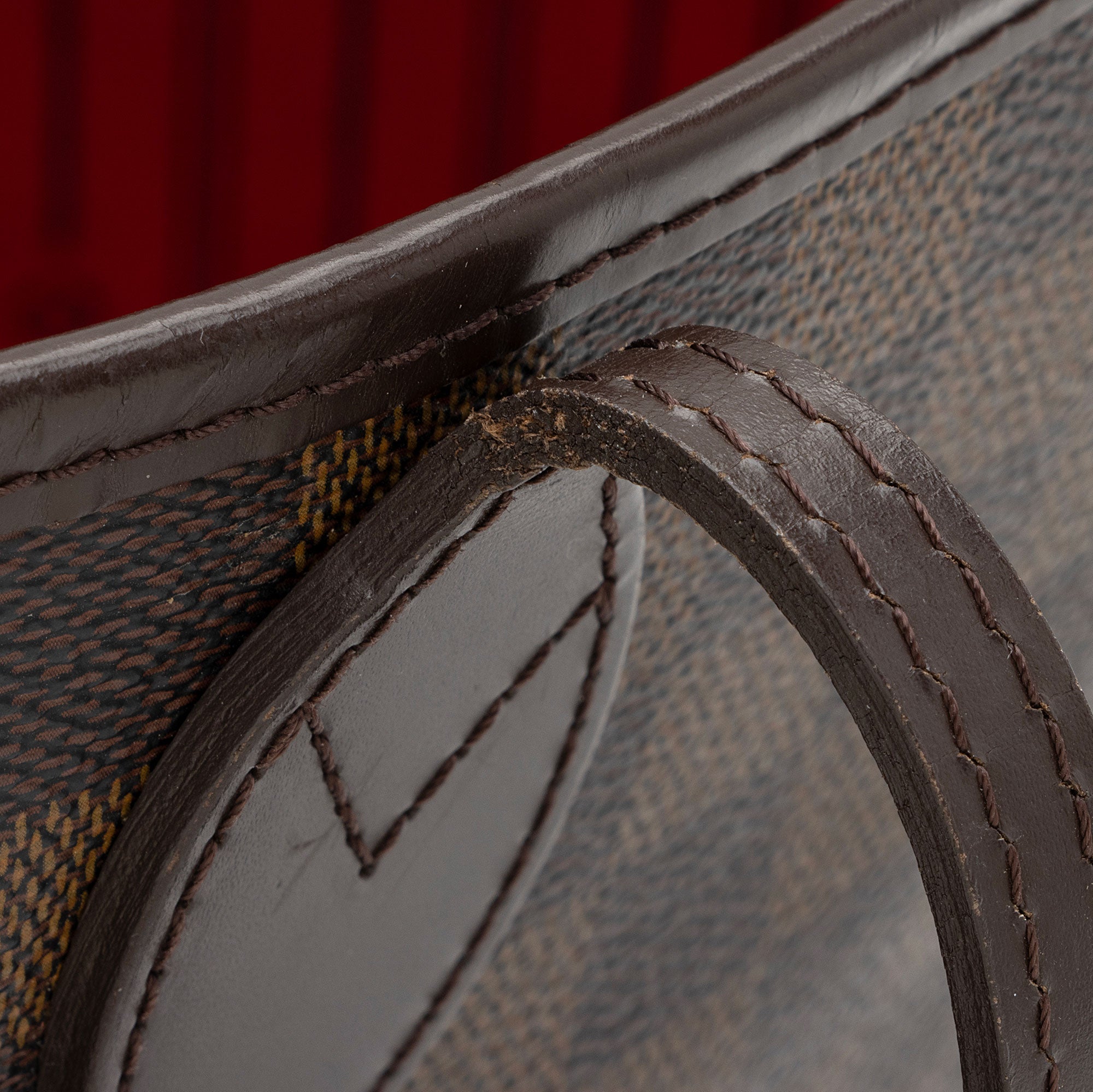 Louis Vuitton Damier Ebene Neverfull MM Tote (SHF-r1UbeE)