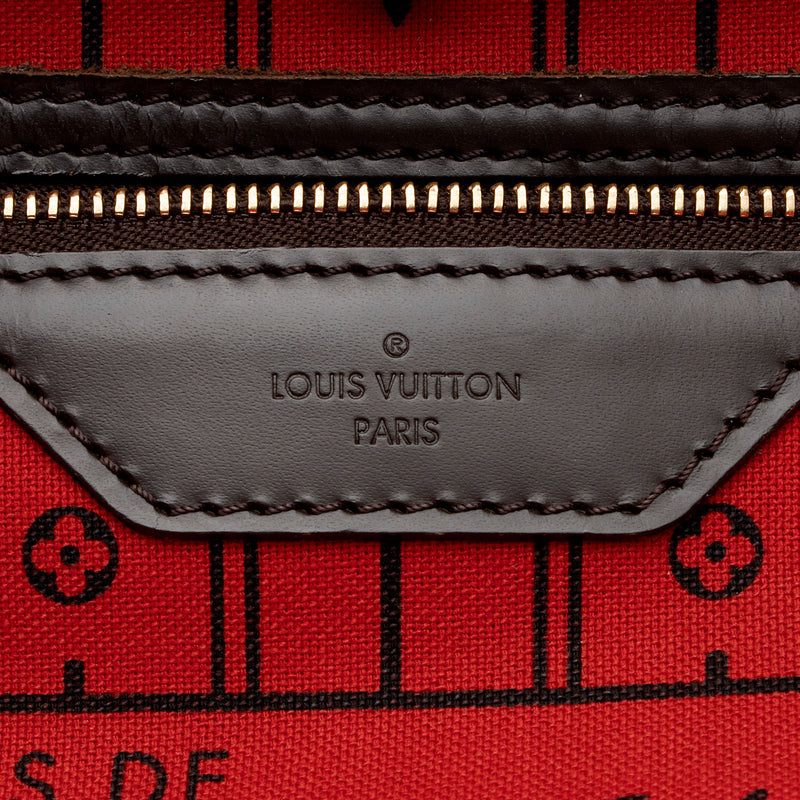 Louis Vuitton Damier Ebene Neverfull MM Tote (SHF-O62sUL) – LuxeDH