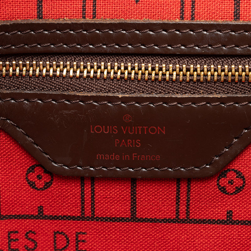 Louis Vuitton Damier Ebene Neverfull MM Tote (SHF-JfUGgm)