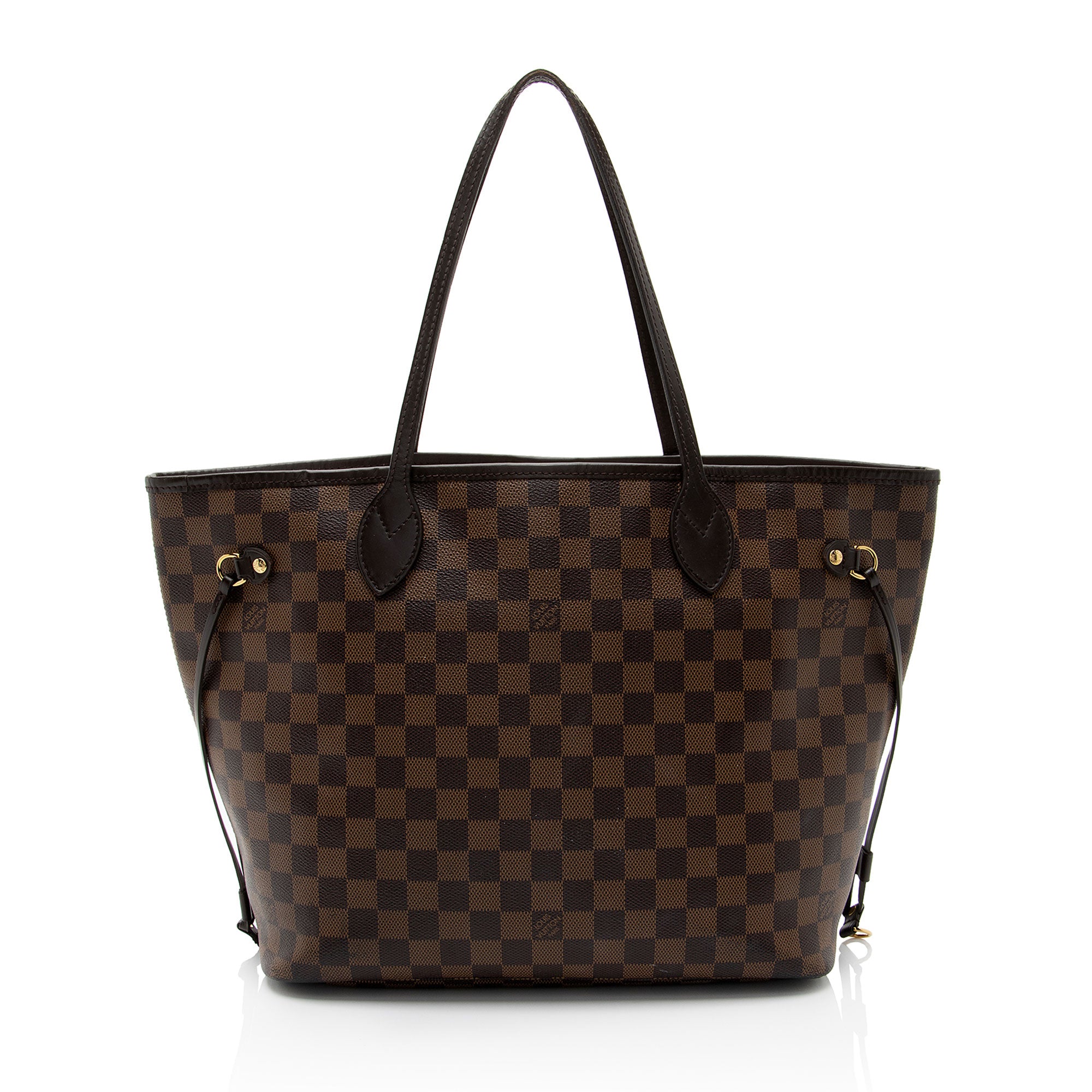 Louis Vuitton Damier Ebene Neverfull MM Tote (SHF-BSgxu3)