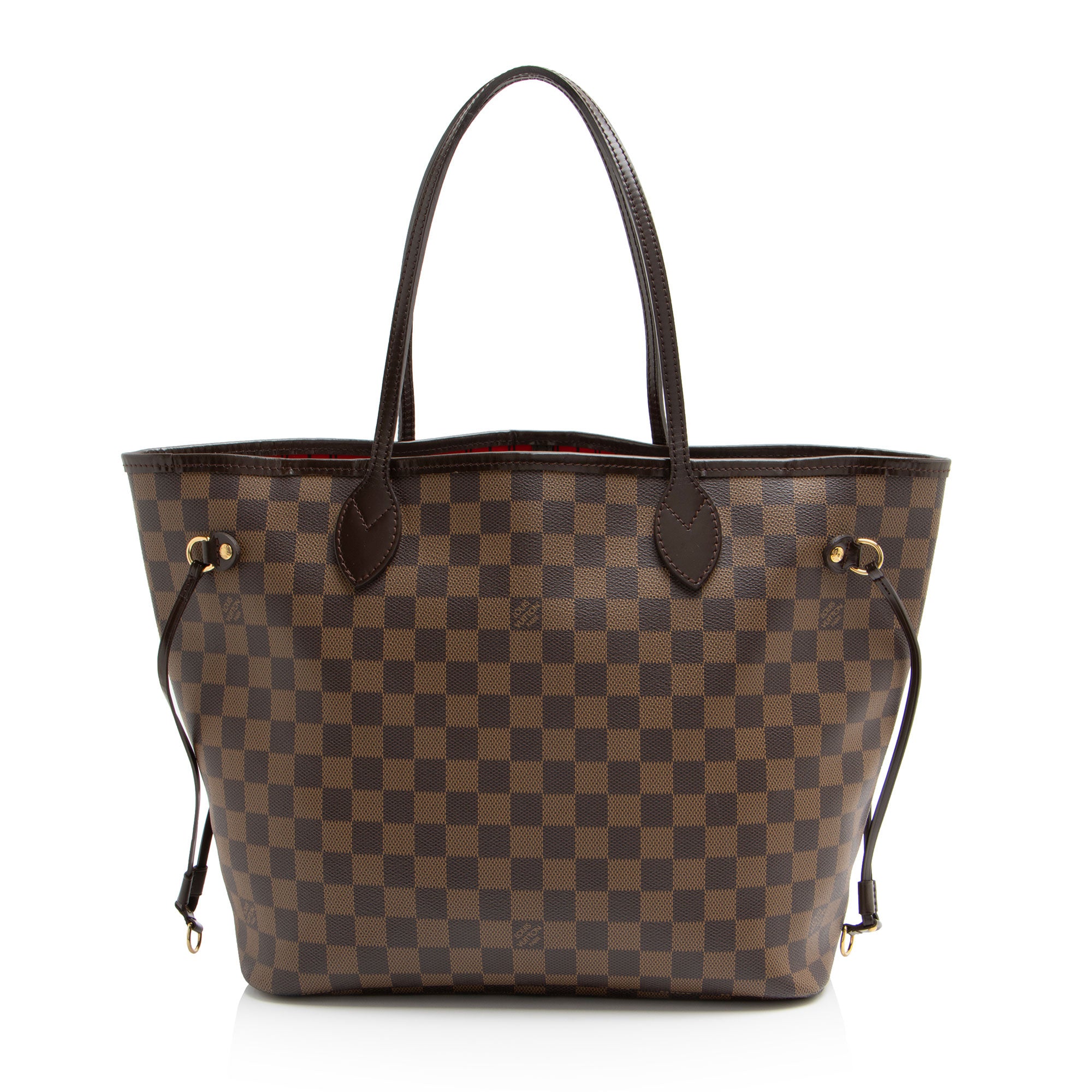 Louis Vuitton Damier Ebene Neverfull MM Tote