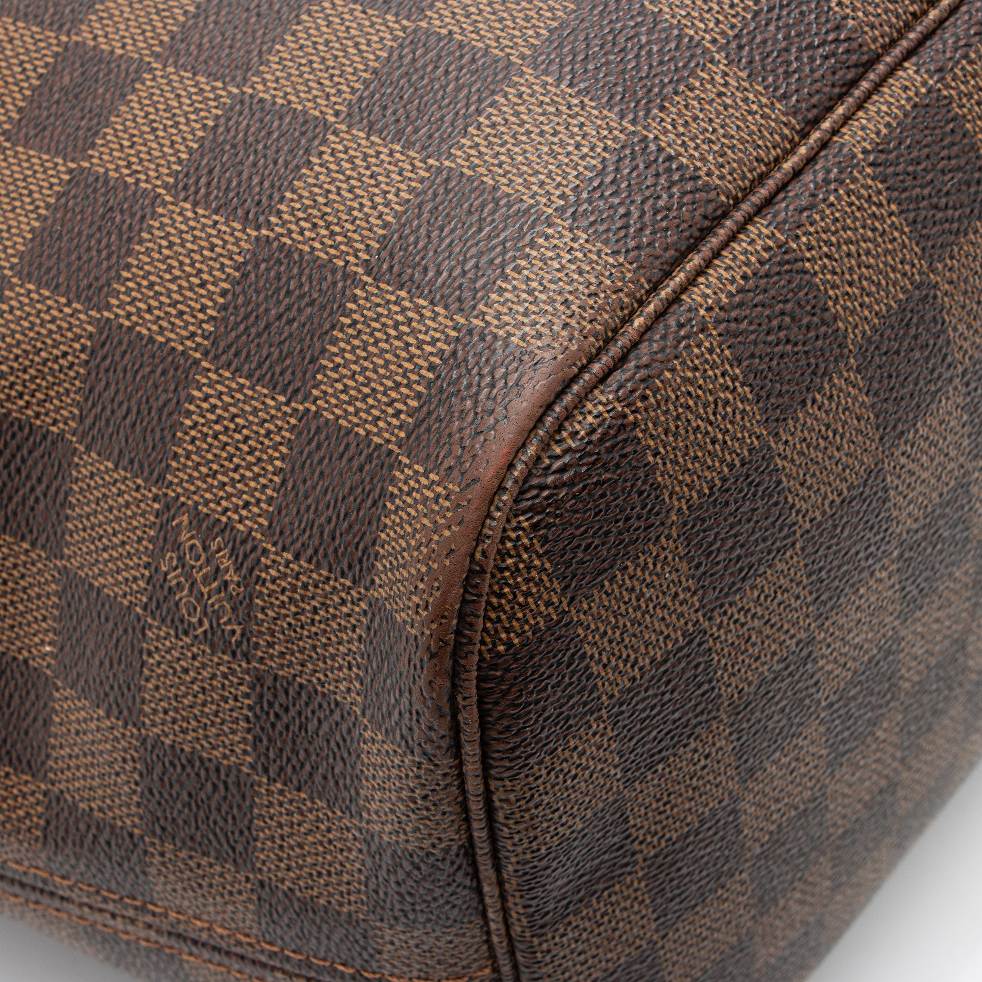 Louis Vuitton Damier Ebene Neverfull MM Tote