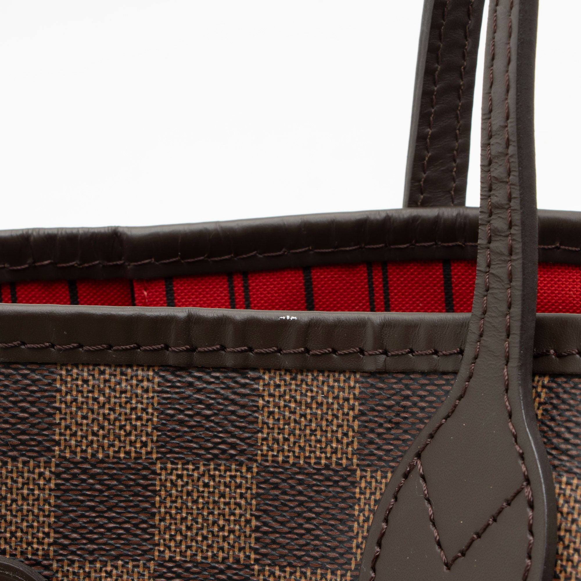 Louis Vuitton Damier Ebene Neverfull MM Tote