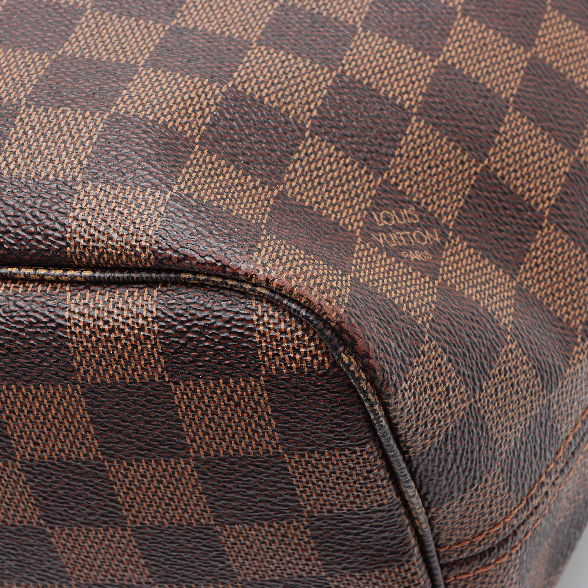 Louis Vuitton Damier Ebene Neverfull MM Tote