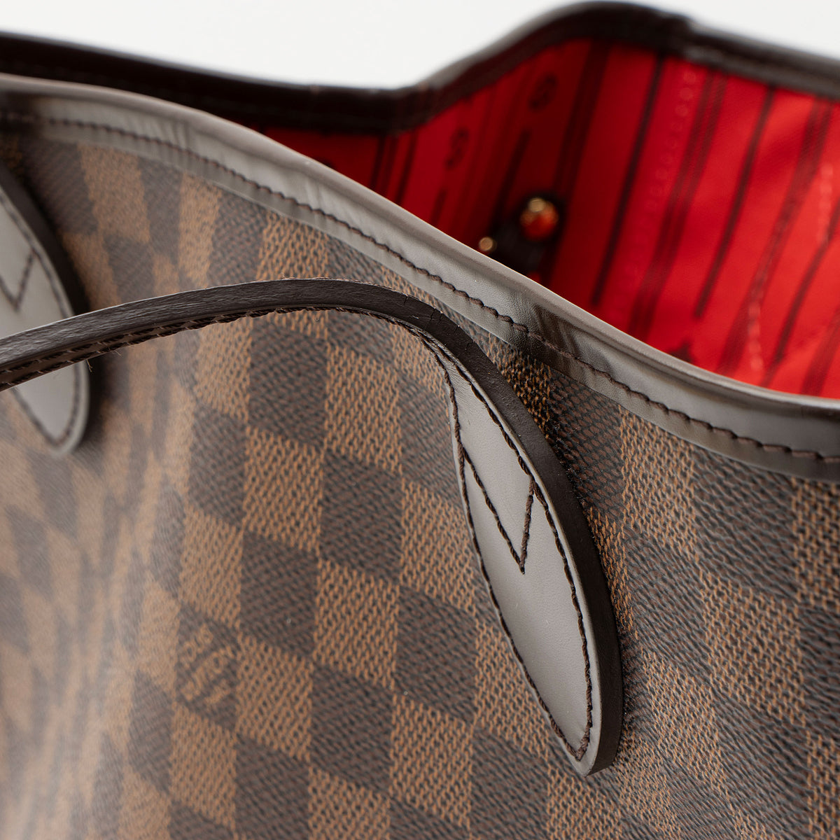 Louis Vuitton Damier Ebene Neverfull MM Tote