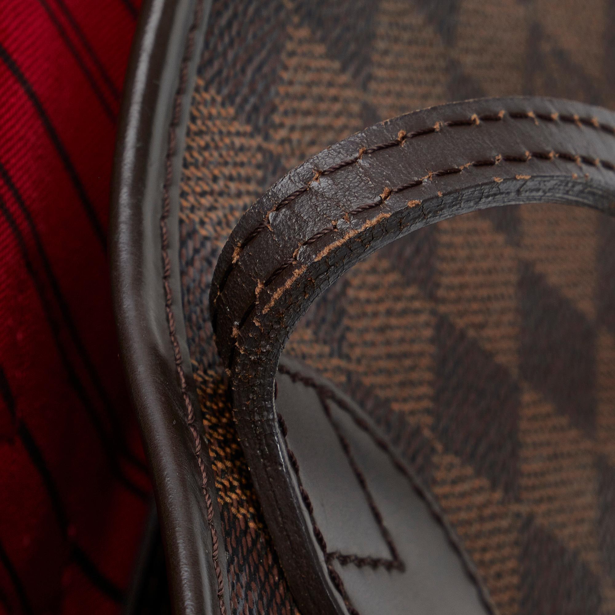 Louis Vuitton Damier Ebene Neverfull MM (SHG-XBh7tv)