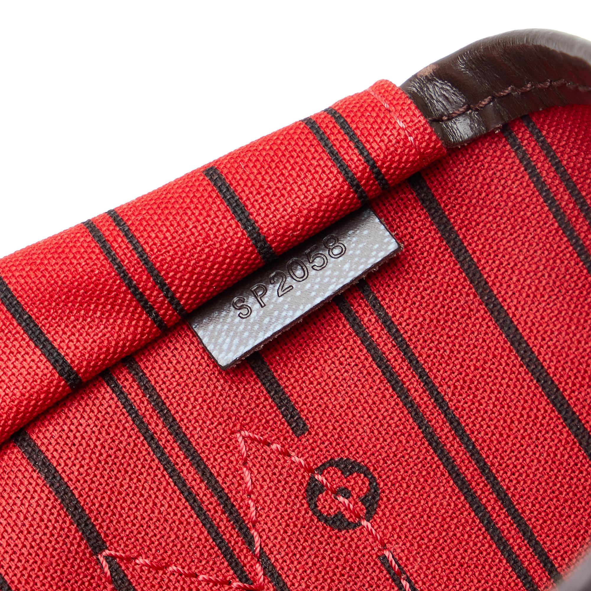 Louis Vuitton Damier Ebene Neverfull MM (SHG-wzMcJo)