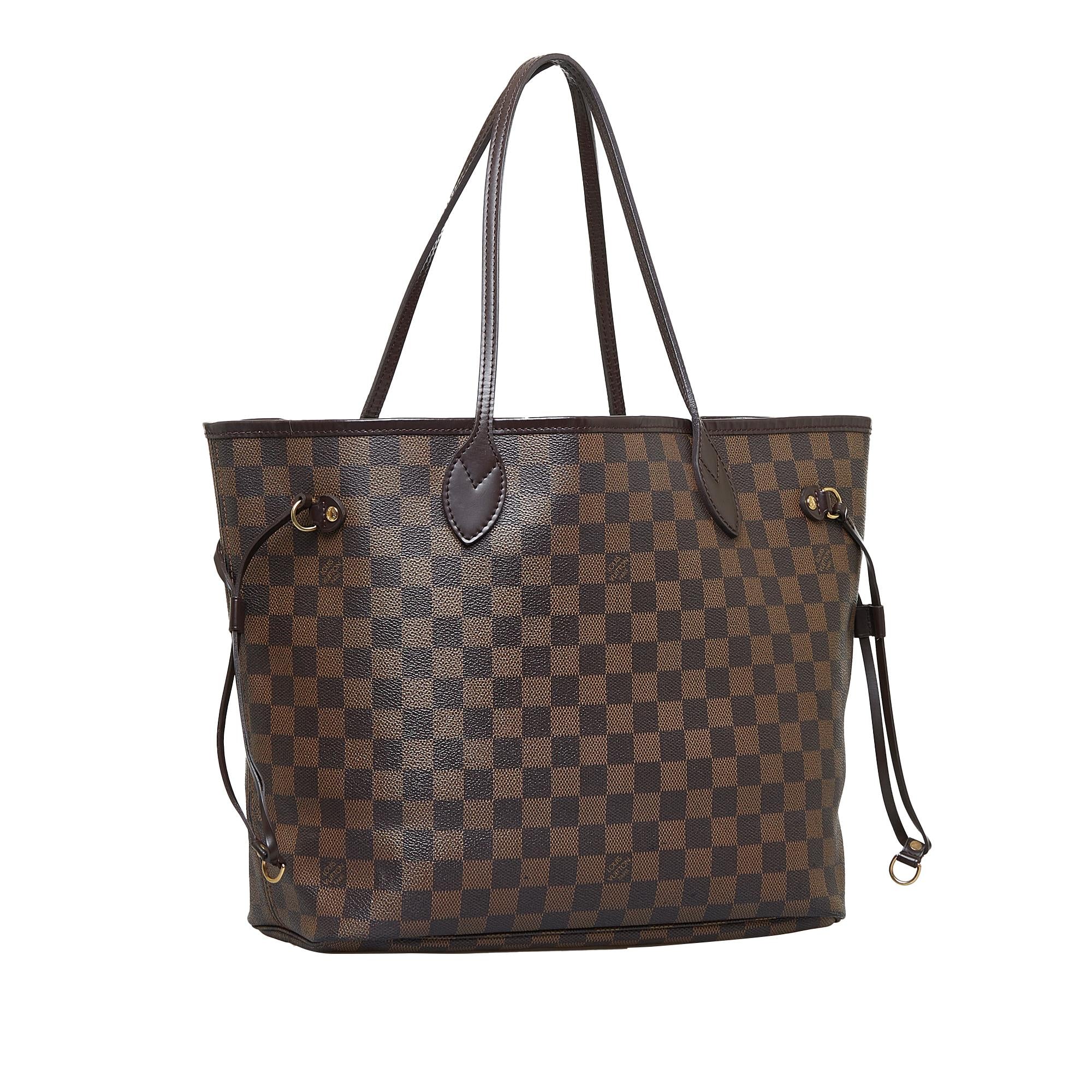 Louis Vuitton Damier Ebene Neverfull MM (SHG-cpqV2h)