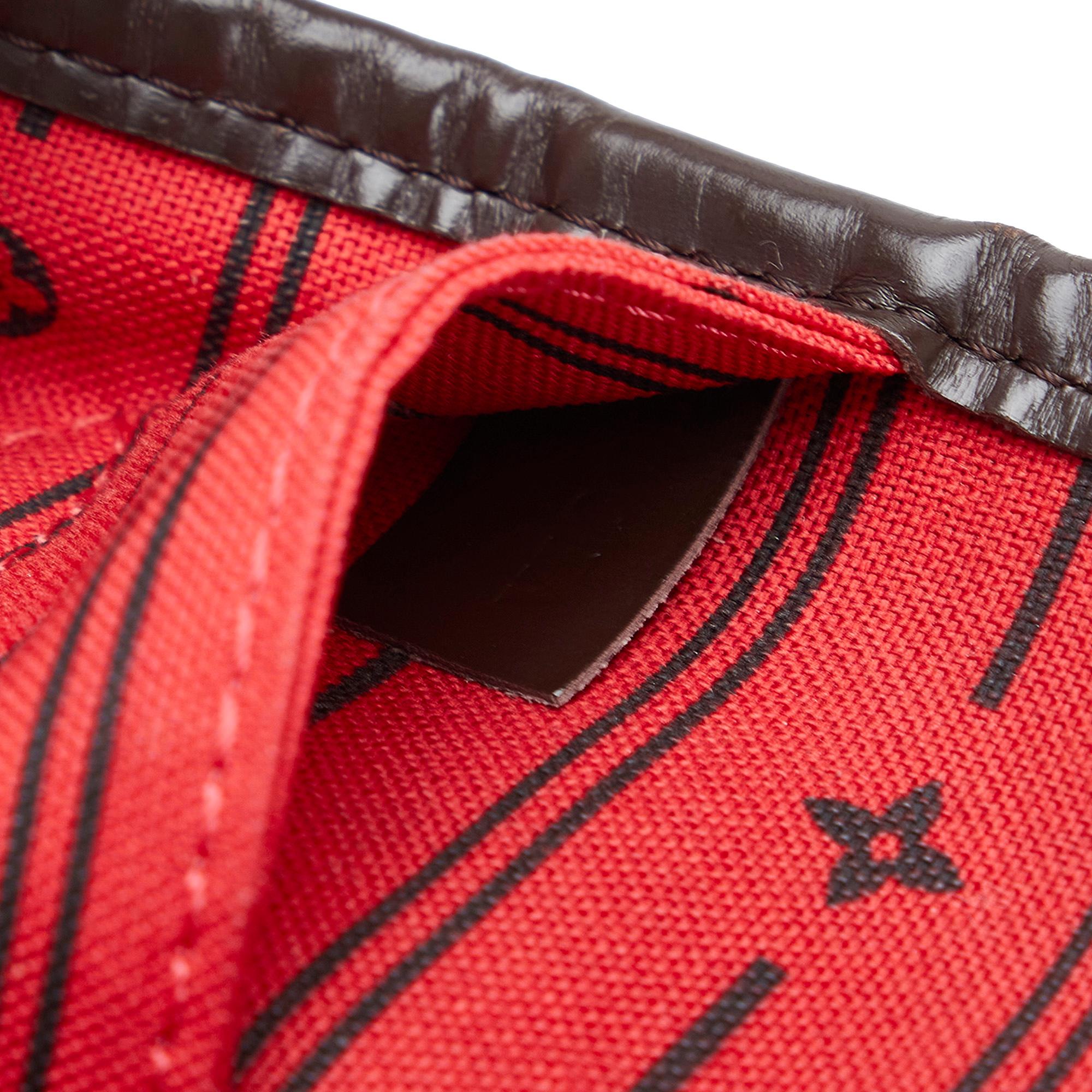 Louis Vuitton Damier Ebene Neverfull MM (SHG-gGAqCN)