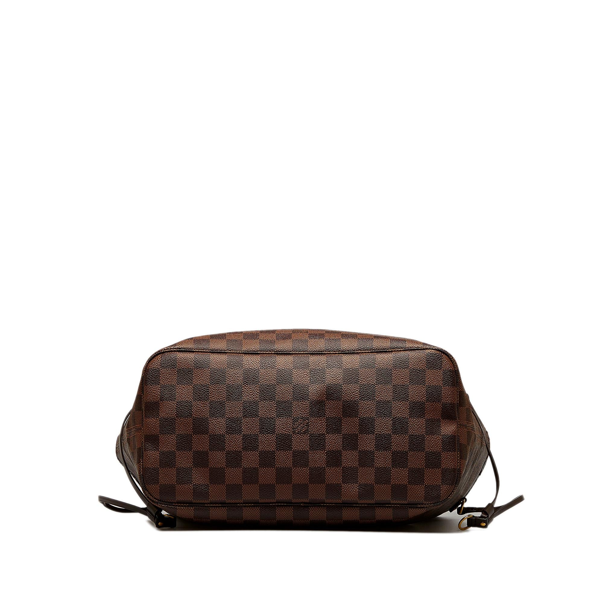 Louis Vuitton Damier Ebene Neverfull MM (SHG-3Bb7SZ)
