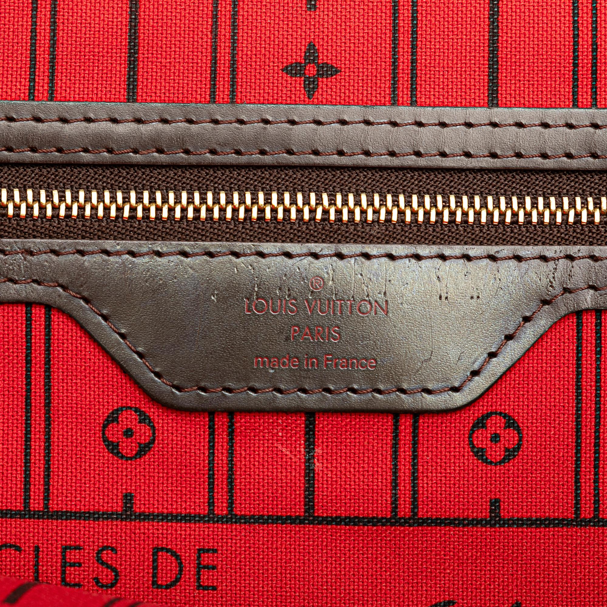 Louis Vuitton Damier Ebene Neverfull MM
