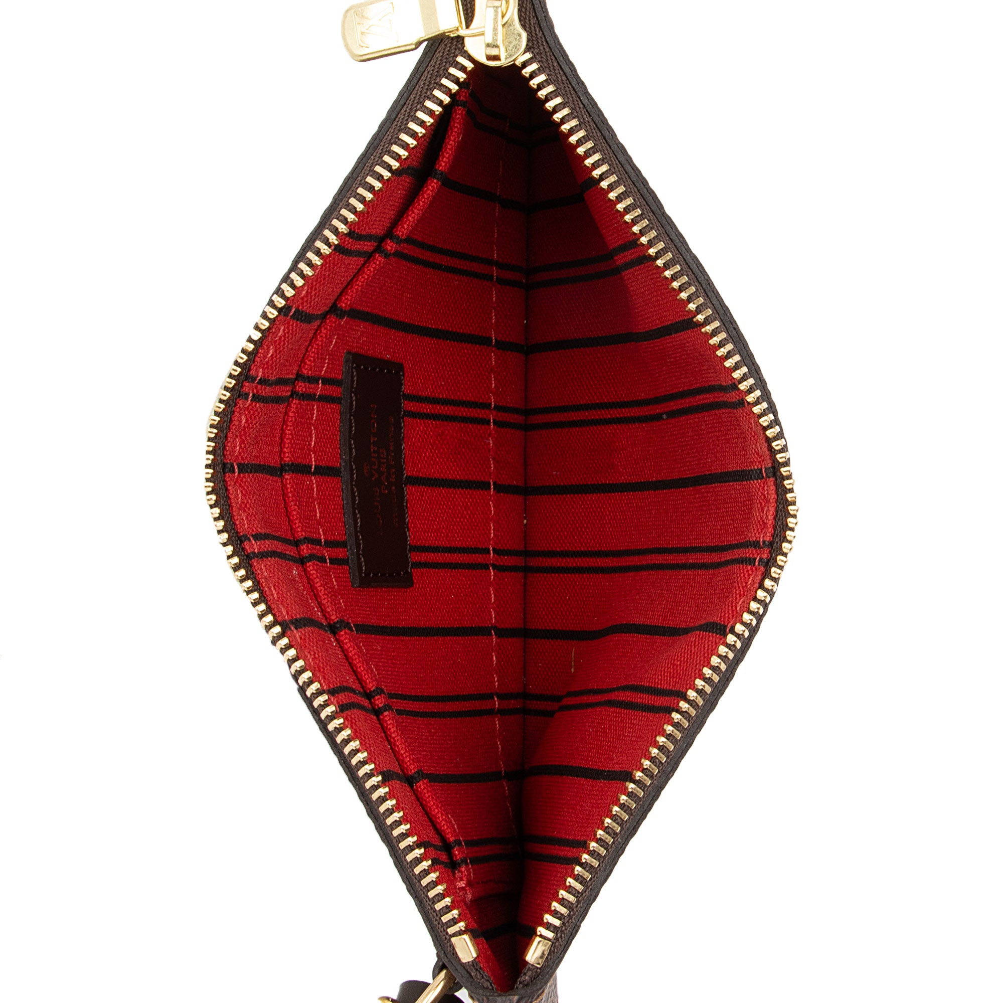 Louis Vuitton Damier Ebene Neverfull PM Pochette (SHF-qYwBLi)