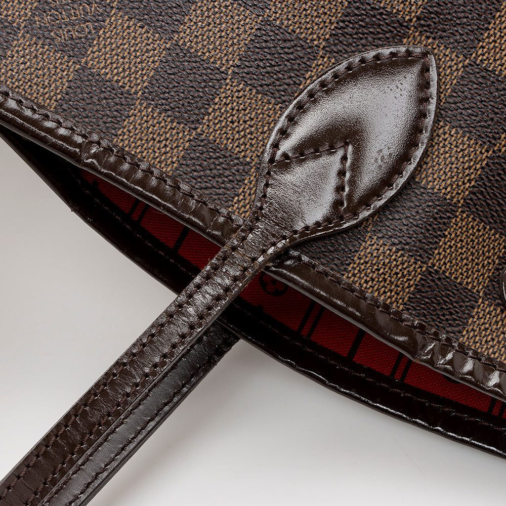 Louis Vuitton Damier Ebene Neverfull PM Tote (SHF-16873)