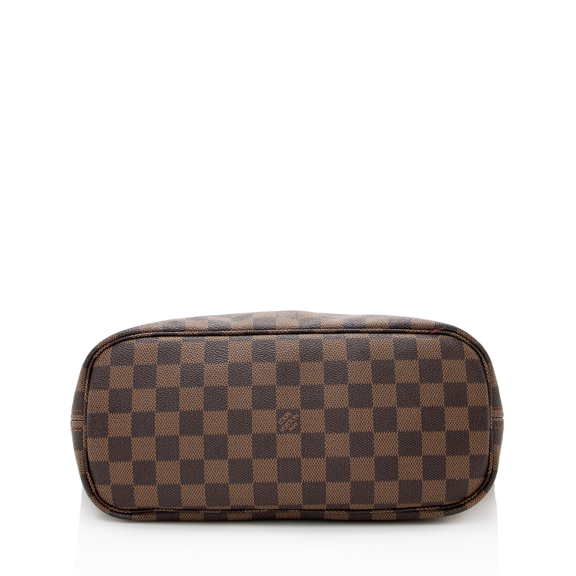Louis Vuitton Damier Ebene Neverfull PM Tote (SHF-22940)