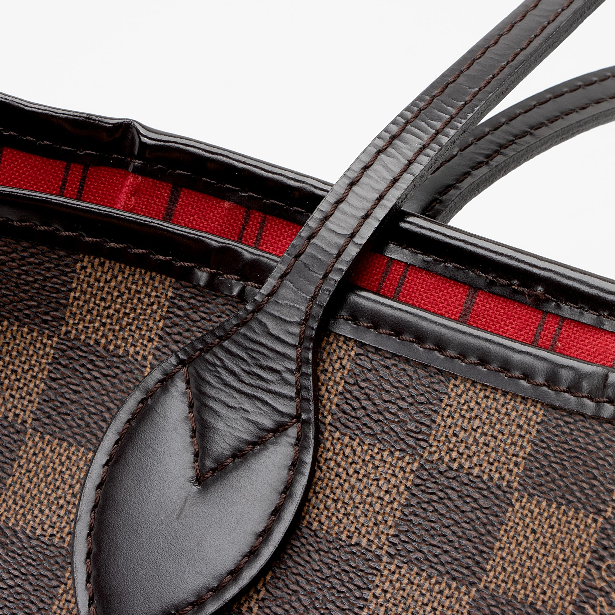 Louis Vuitton Damier Ebene Neverfull PM Tote (SHF-22940)