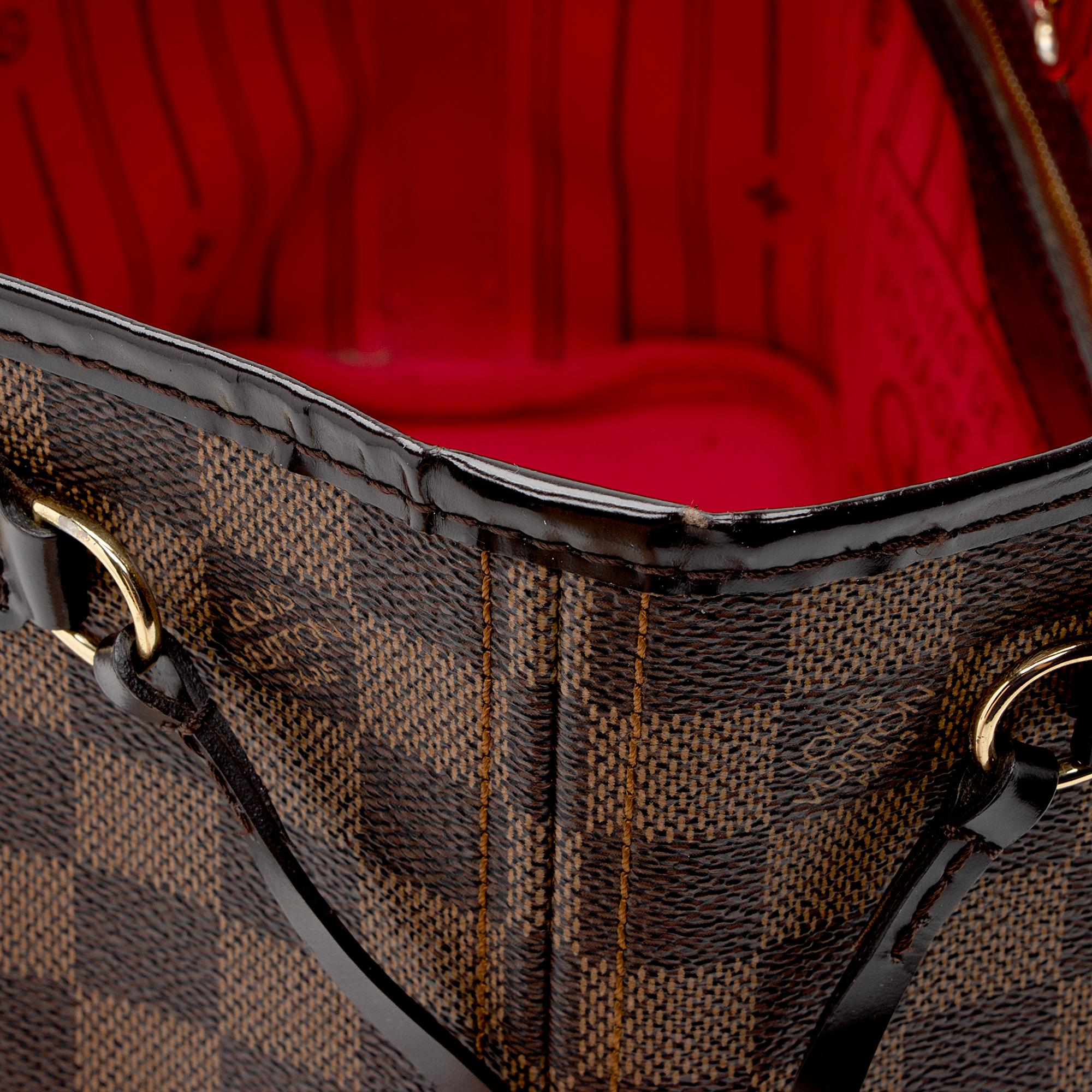 Louis Vuitton Damier Ebene Neverfull PM Tote (SHF-22940)