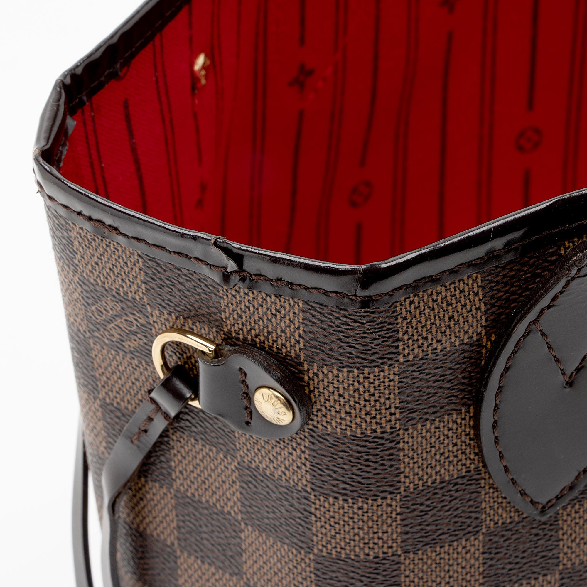 Louis Vuitton Damier Ebene Neverfull PM Tote (SHF-22940)