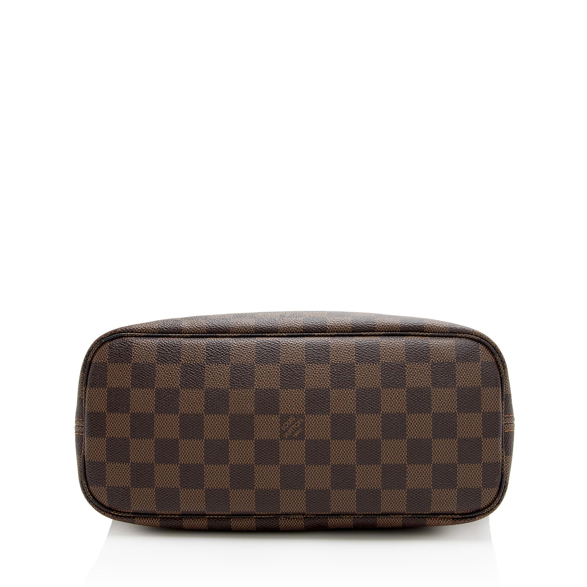 Louis Vuitton Damier Ebene Neverfull PM Tote (SHF-22958)