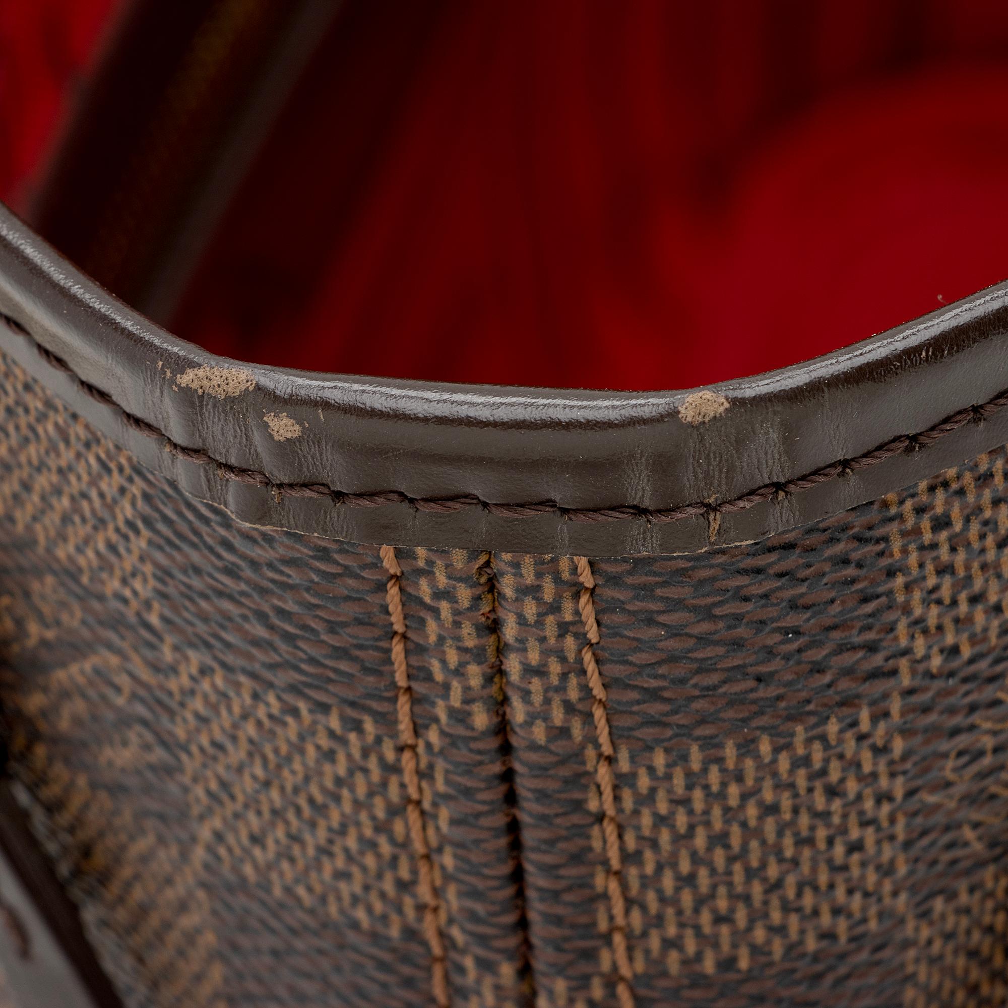 Louis Vuitton Damier Ebene Neverfull PM Tote (SHF-22958)