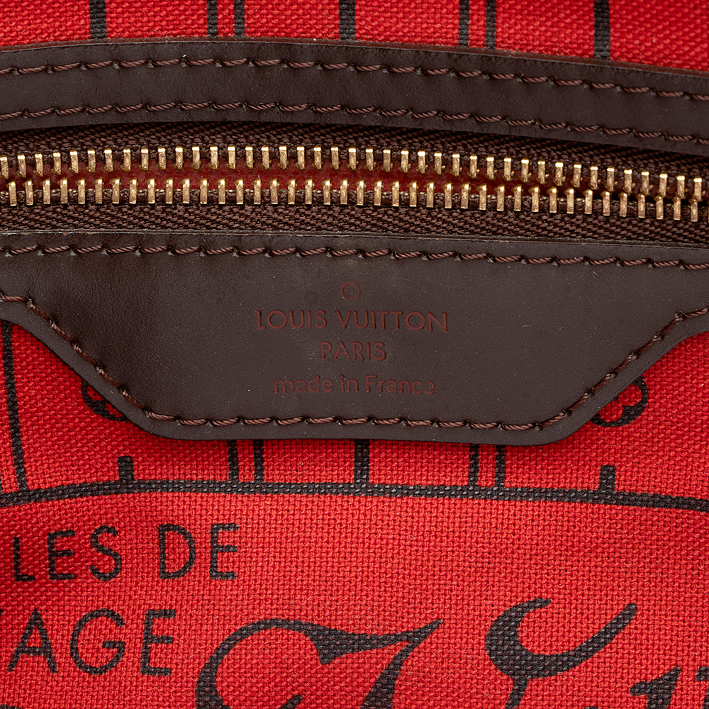 Louis Vuitton Damier Ebene Neverfull PM Tote - FINAL SALE (SHF-19822)