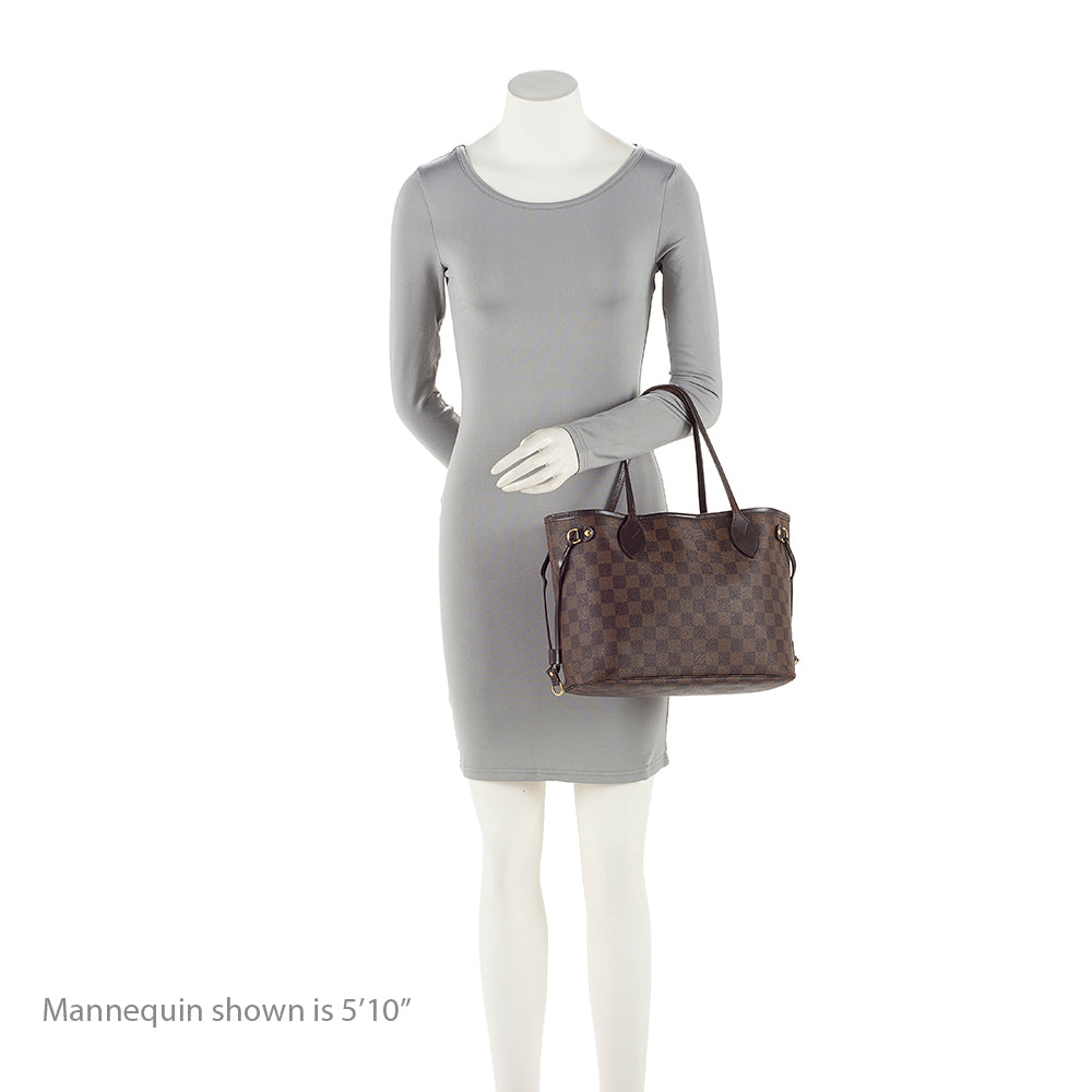 Louis Vuitton Damier Ebene Neverfull PM Tote - FINAL SALE (SHF-19822)