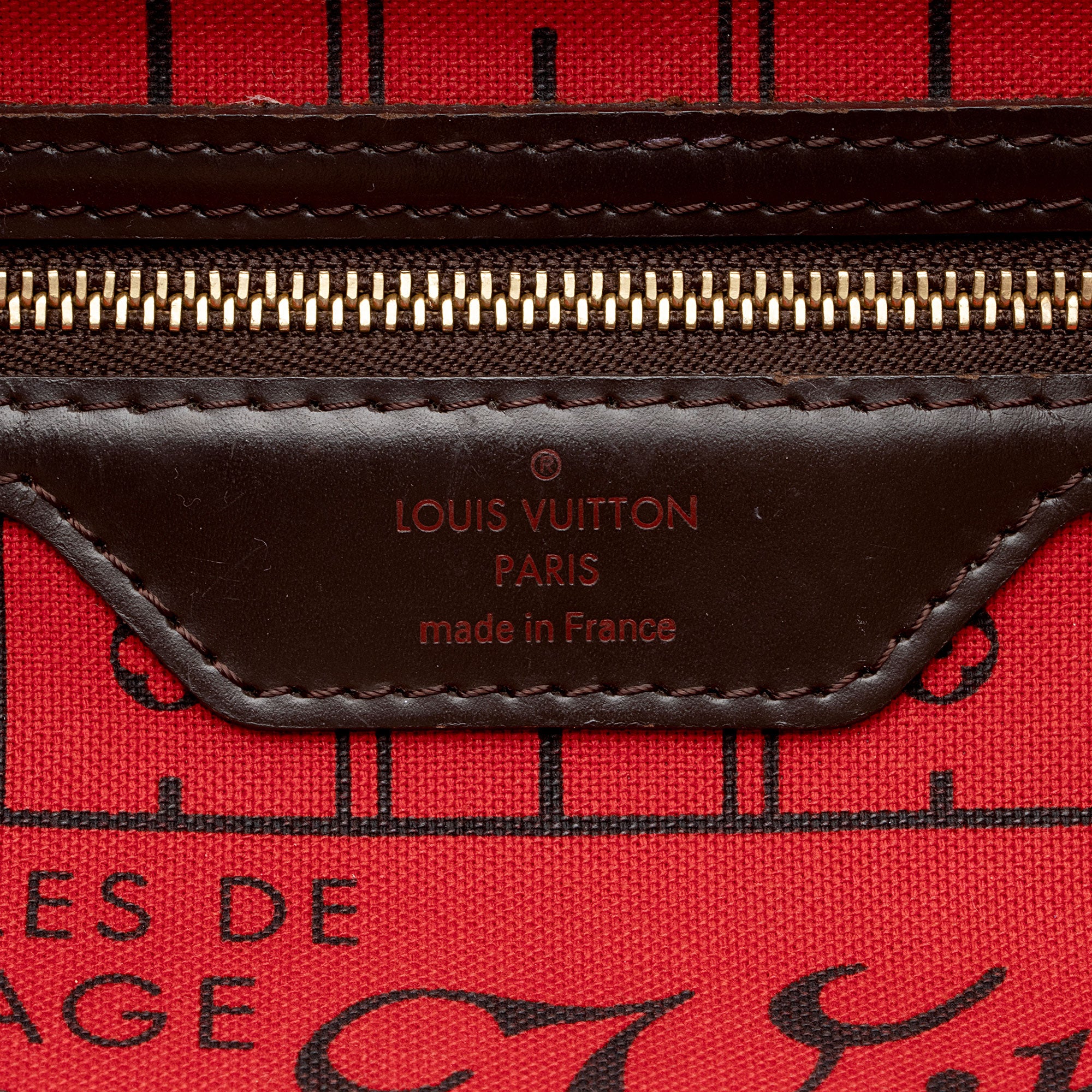 Louis Vuitton Damier Ebene Neverfull PM Tote (SHF-Q327eN)