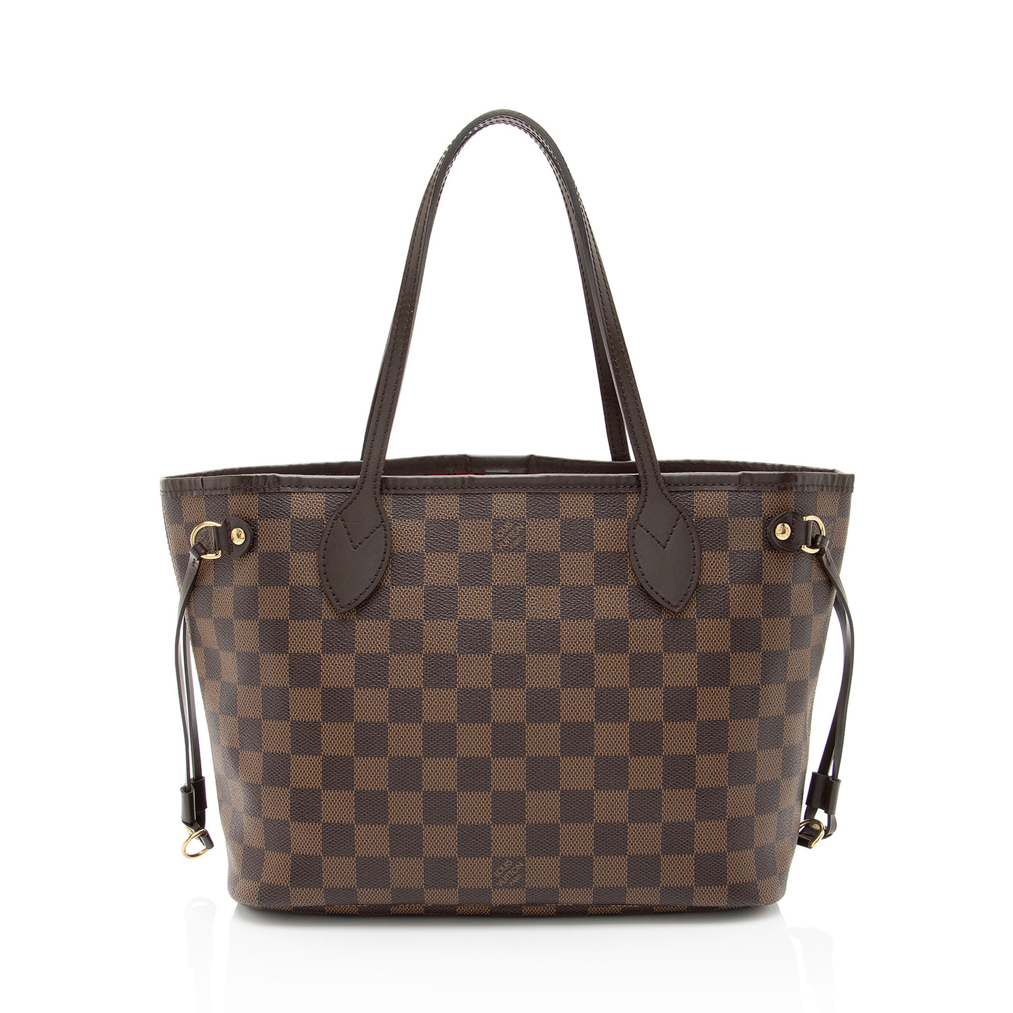 Louis Vuitton Damier Ebene Neverfull PM Tote (SHF-BNyKhH)