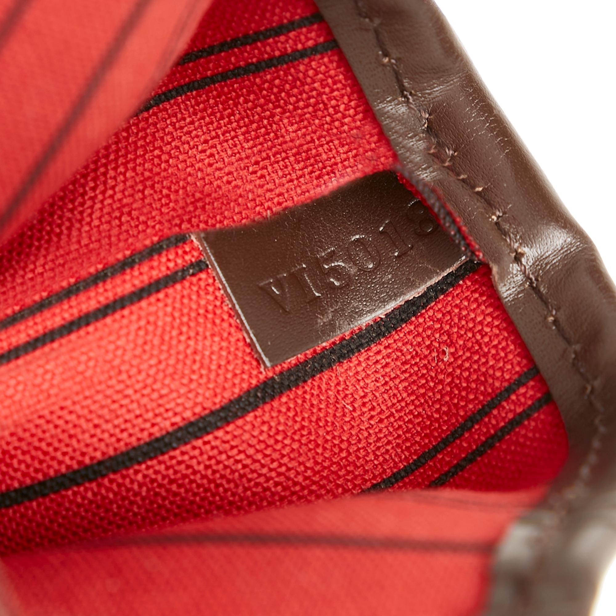 Louis Vuitton Damier Ebene Neverfull PM (SHG-5JPqFE)