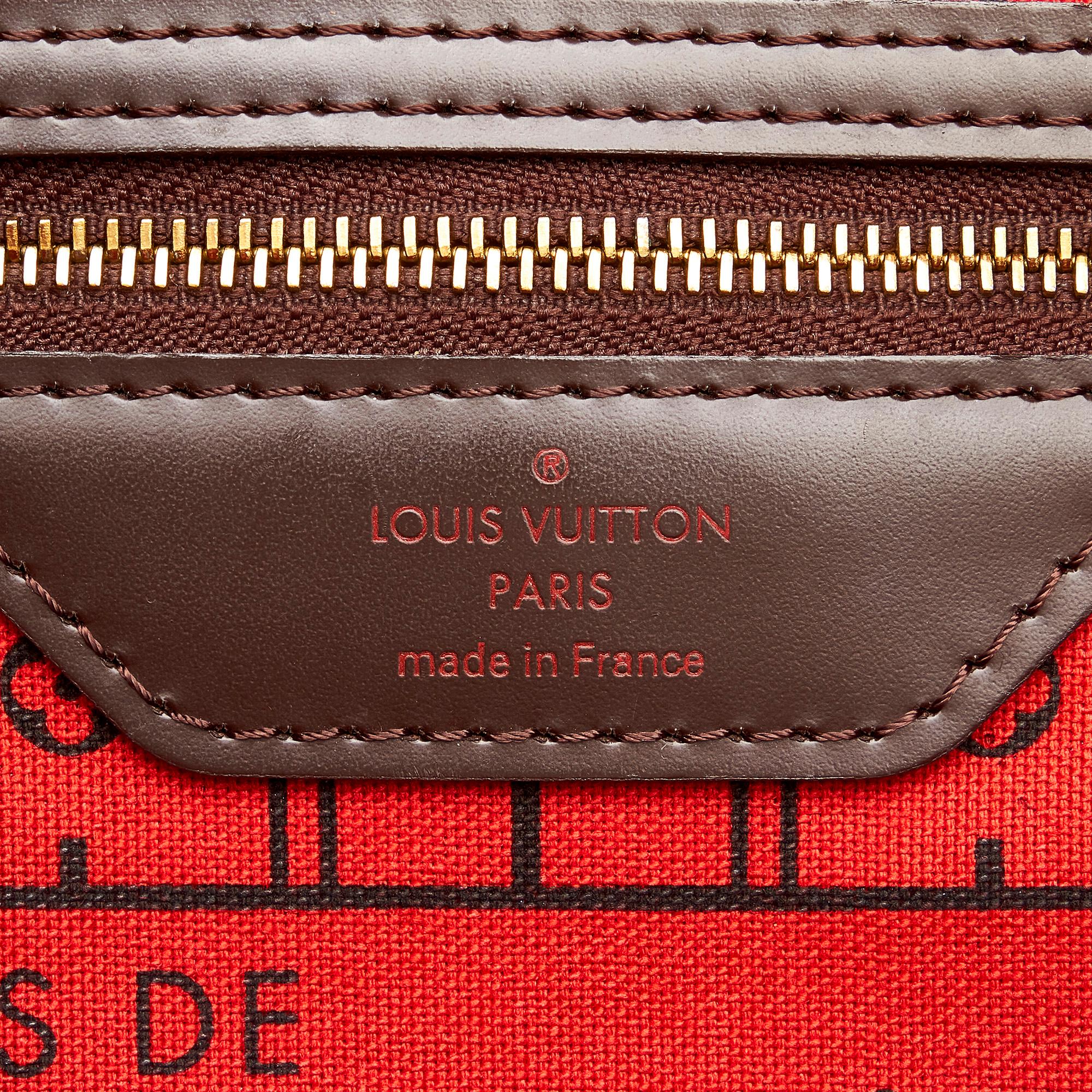 Louis Vuitton Damier Ebene Neverfull PM (SHG-QgLH6w)