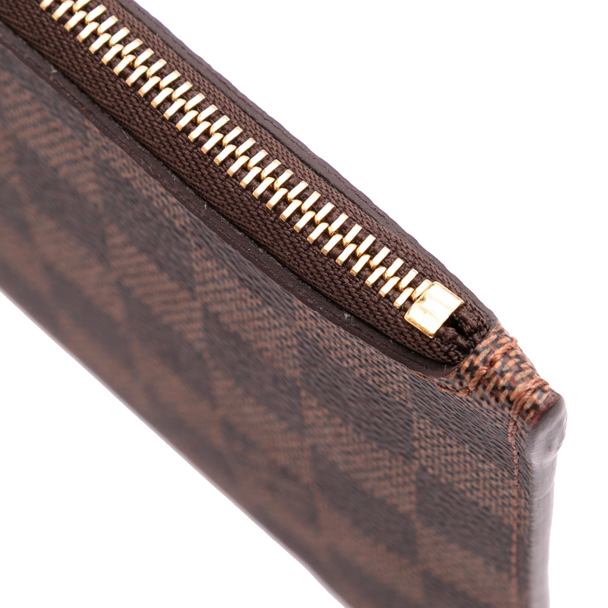 Louis Vuitton Damier Ebene Neverfull Pochette
