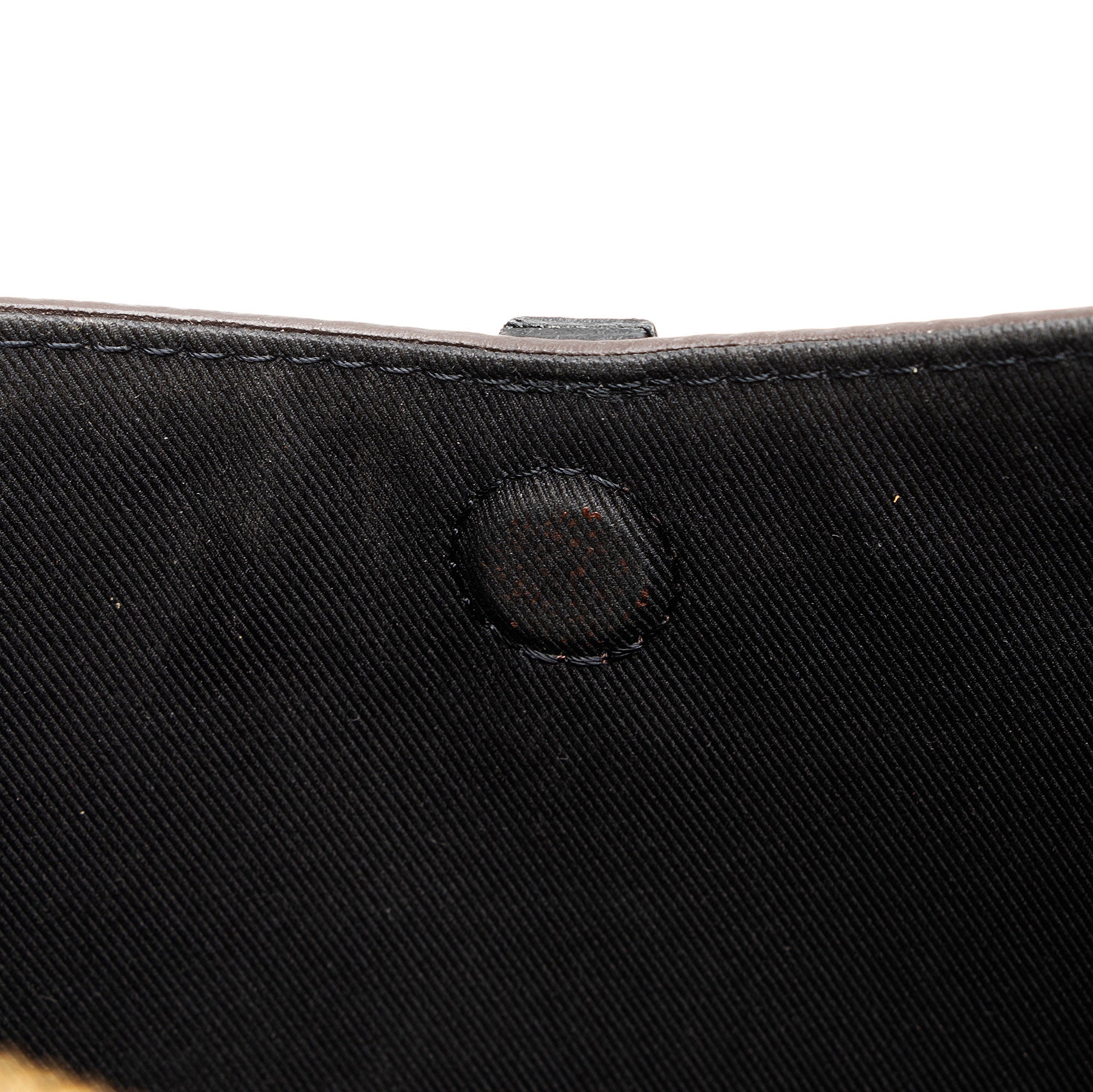 Louis Vuitton Damier Ebene Odeon MM NM Shoulder Bag (SHF-ocjUxU)