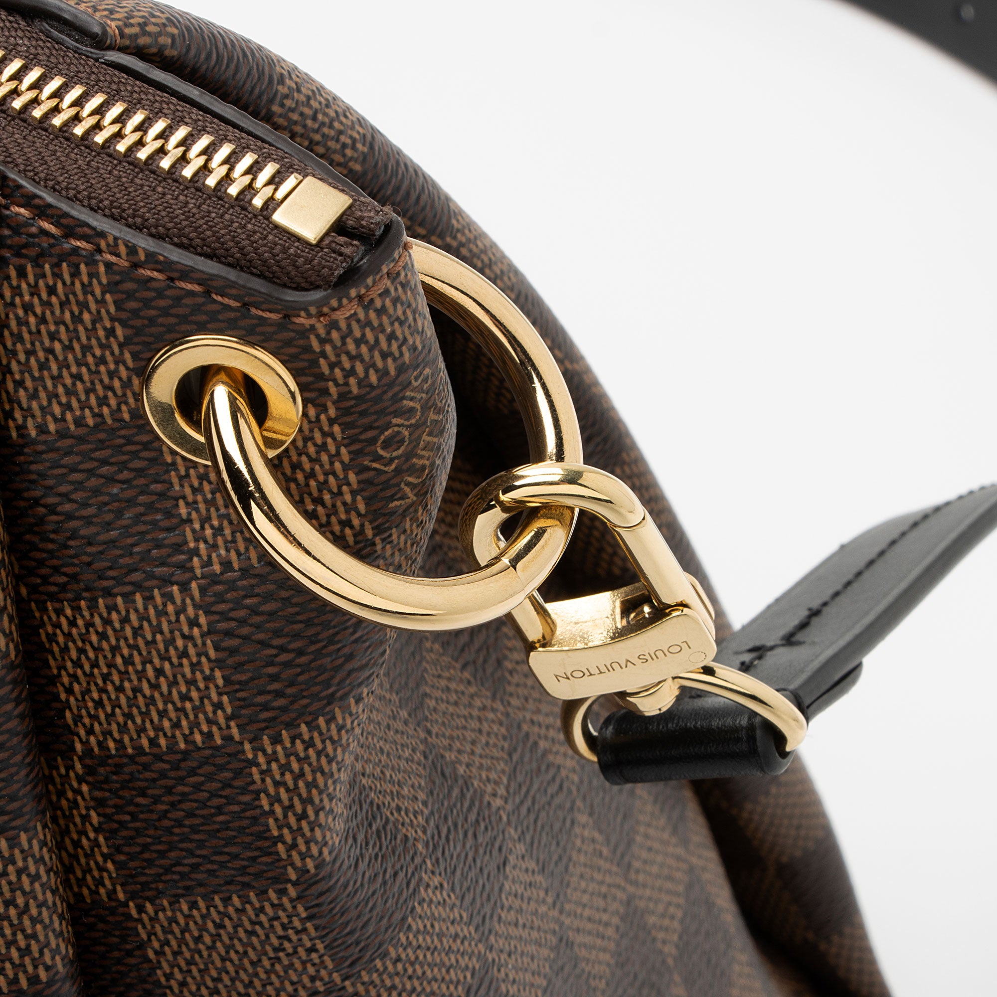 Louis Vuitton Damier Ebene Odeon MM Tote (SHF-eLE9KM)