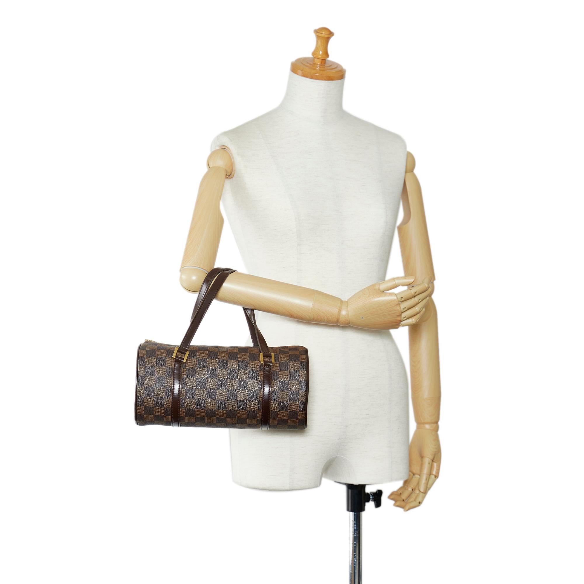 Louis Vuitton Damier Ebene Papillon 26 (SHG-UCEi4v)