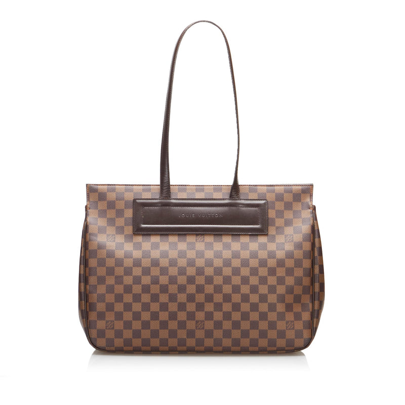 Louis Vuitton, Bags, Authentic Louis Vuitton Damier Ebene Parioli Pm Tote