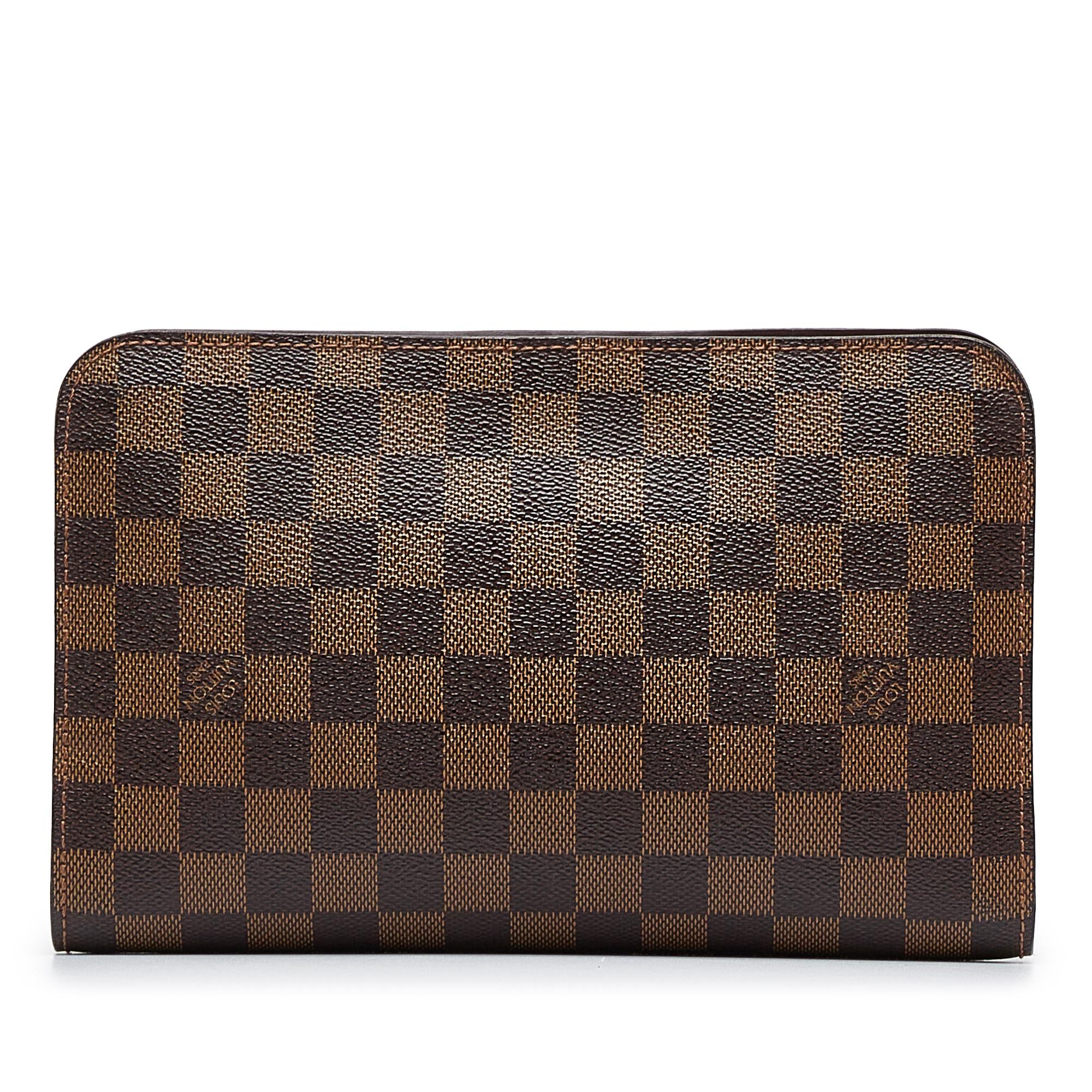 Louis Vuitton Damier Ebene Pochette Saint Louis (SHG-LYclXa)