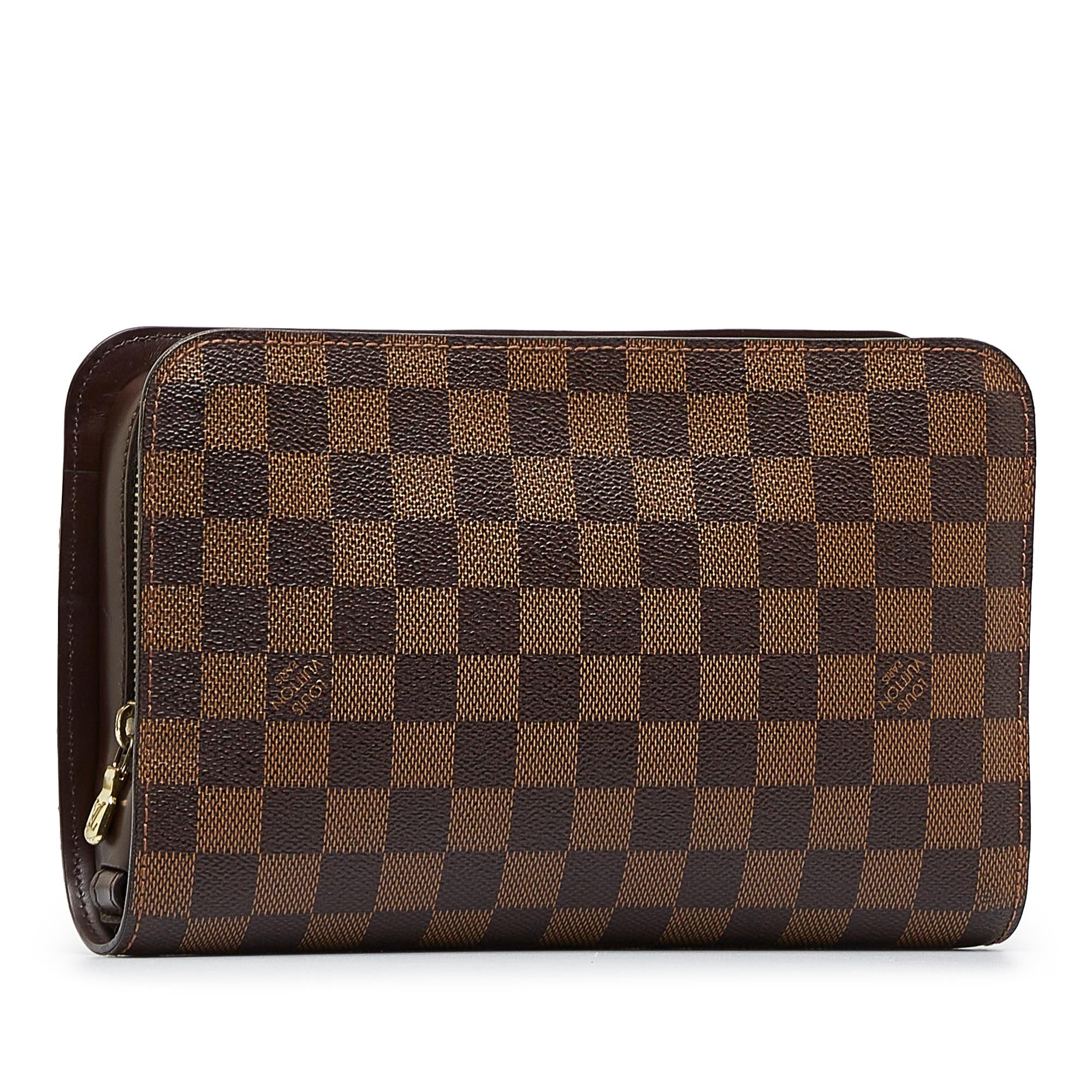 Louis Vuitton Damier Ebene Pochette Saint Louis (SHG-LYclXa)