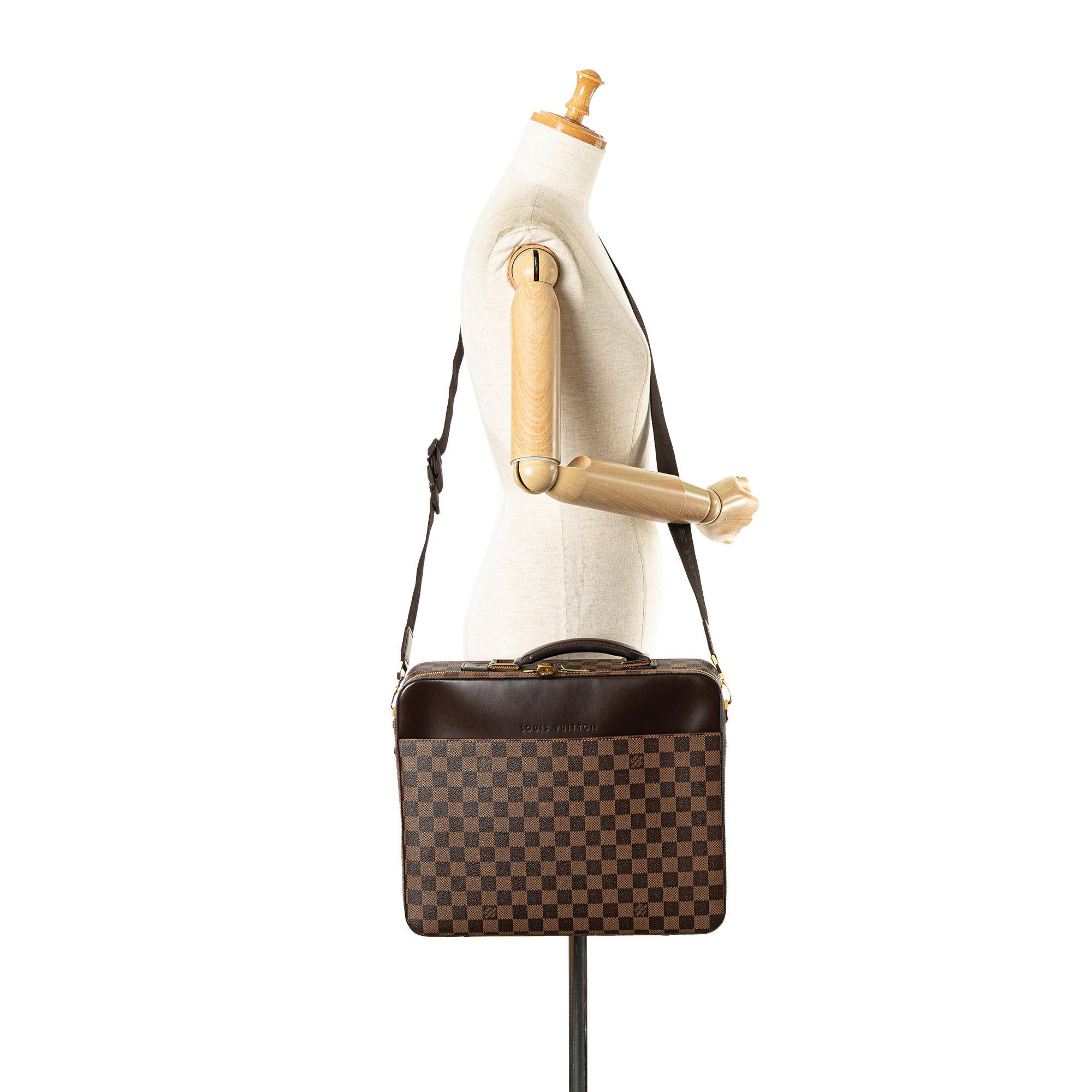 Louis Vuitton Damier Ebene Porte Ordinateur Sabana (SHG-VPNVKR)