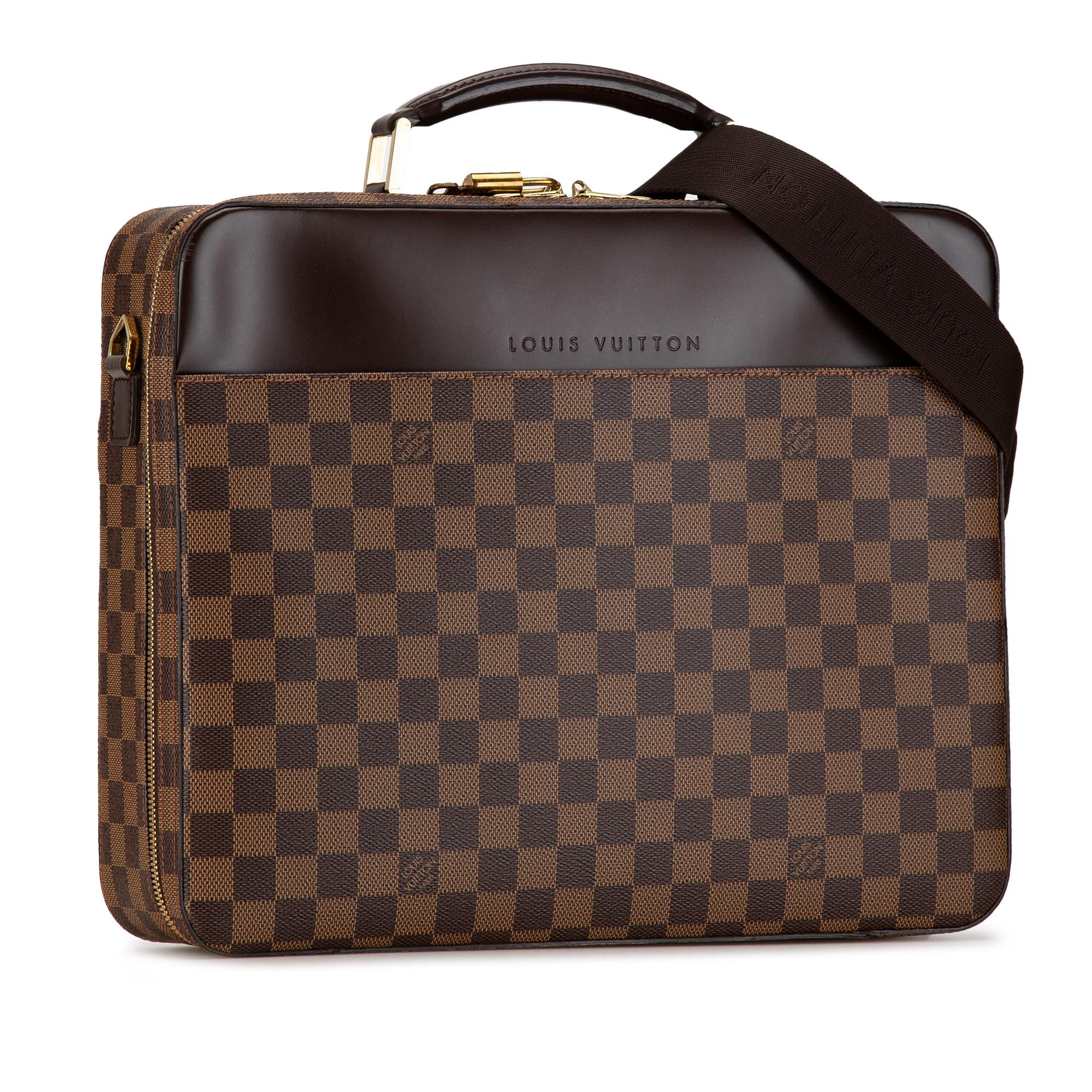 Louis Vuitton Damier Ebene Porte Ordinateur Sabana (SHG-VPNVKR)