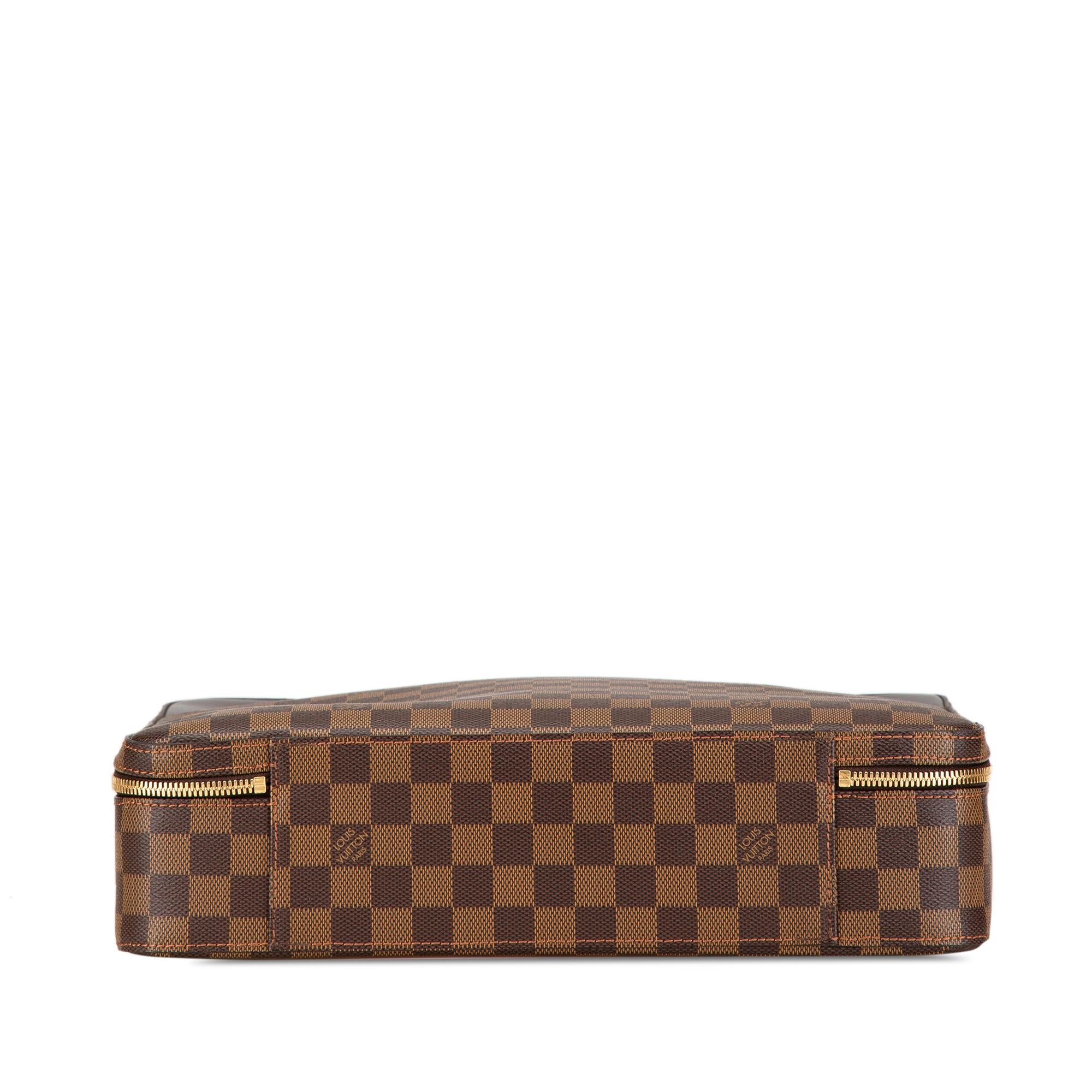 Louis Vuitton Damier Ebene Porte Ordinateur Sabana
