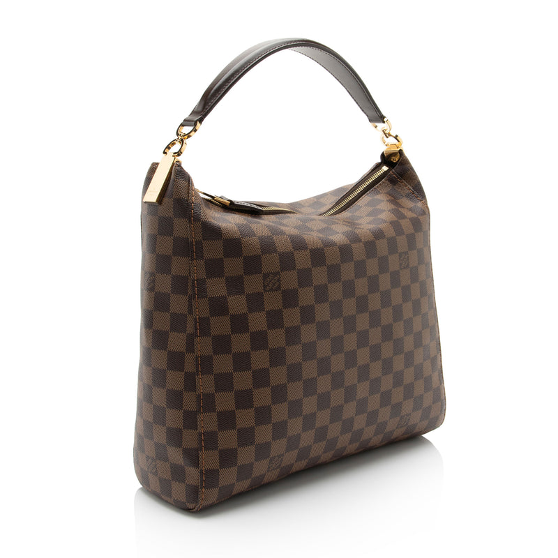 Louis Vuitton Damier Ebene Portobello PM Shoulder Bag (SHF-UZNi3A)