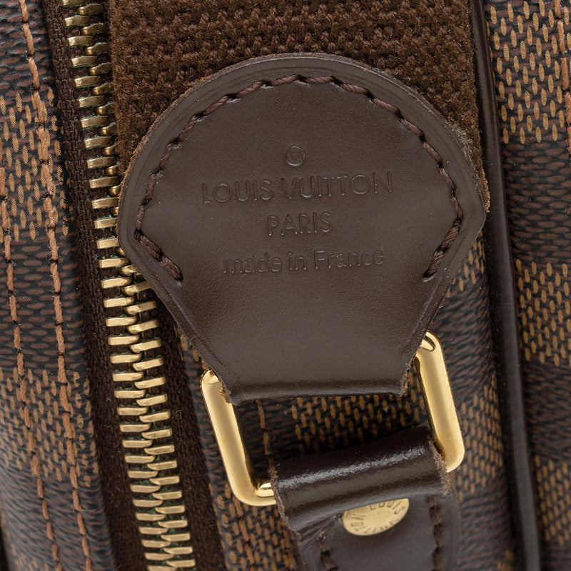 Louis Vuitton Damier Ebene Reporter PM Messenger Bag (SHF-18896