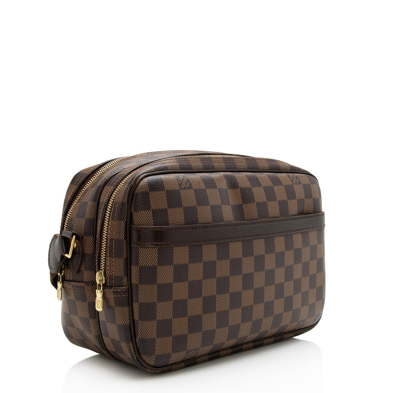 Louis Vuitton Damier Ebene Reporter PM Messenger Bag (SHF-22904) – LuxeDH