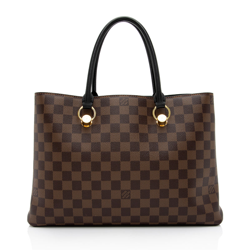 Louis Vuitton Damier Ebene Riverside Tote (SHF-3wS23h) – LuxeDH