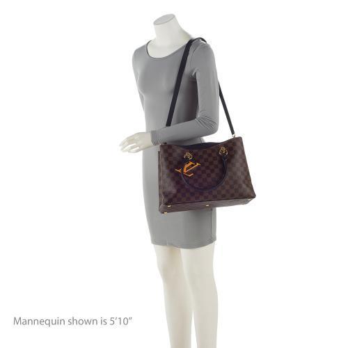 Louis Vuitton Damier Ebene Riverside Tote (SHF-0eGWDx)