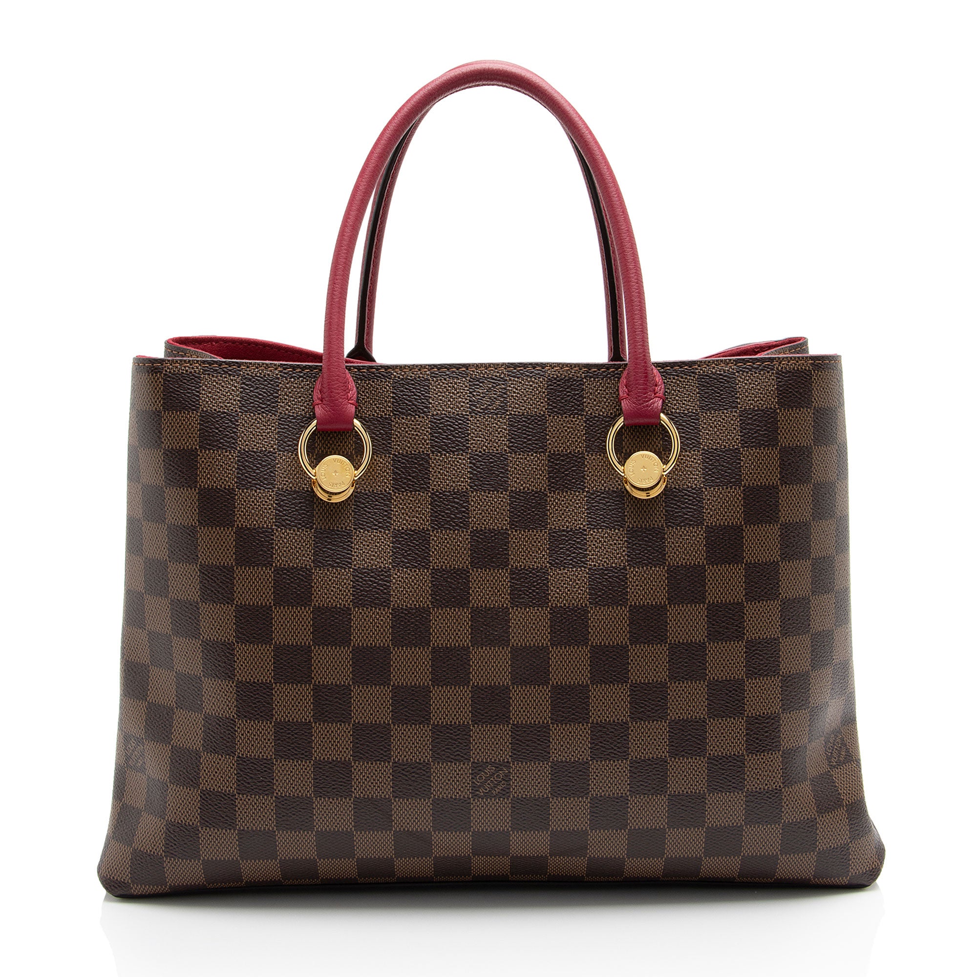 Louis Vuitton Damier Ebene Riverside Tote (SHF-GWPZgU)