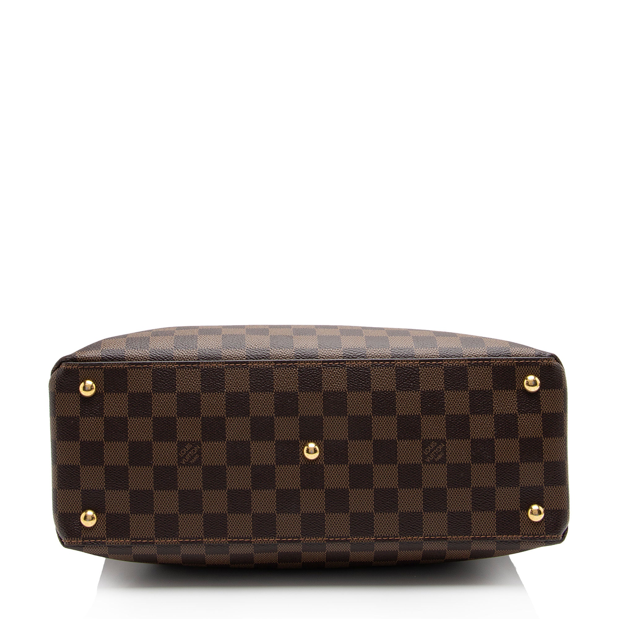 Louis Vuitton Damier Ebene Riverside Tote (SHF-GWPZgU)