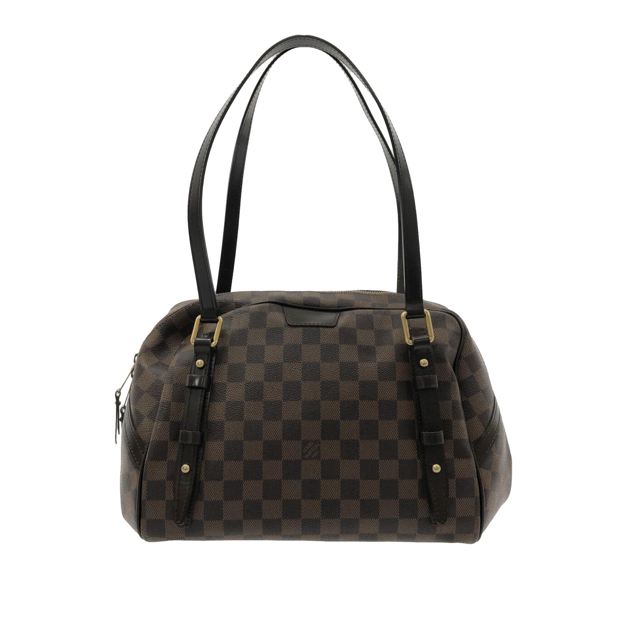 Louis Vuitton Damier Ebene Rivington PM (SHG-on3cRk)