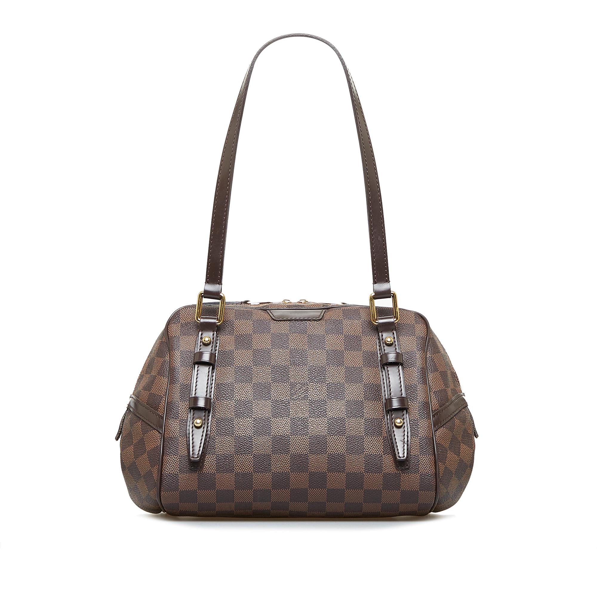 Louis Vuitton Damier Ebene Rivington PM (SHG-6cQkNq)